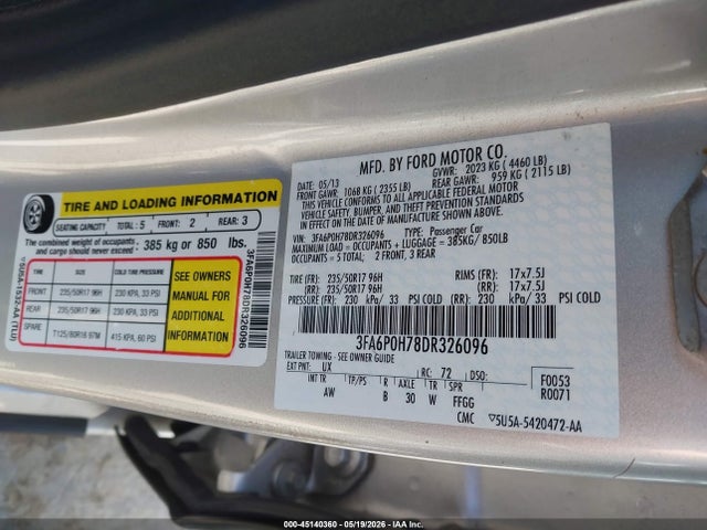 Ford Fusion Se