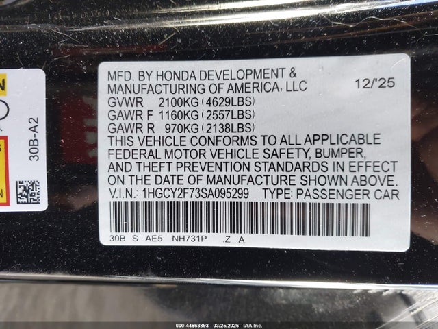 Honda Accord Sport-l