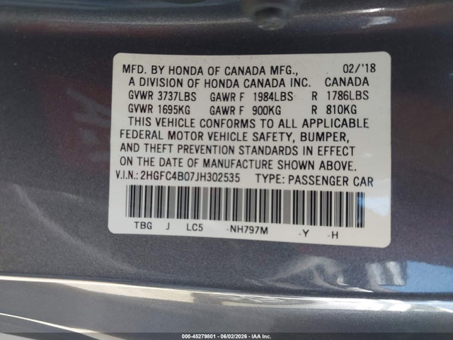 Honda Civic Lx-p