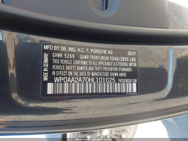 Porsche Panamera 4