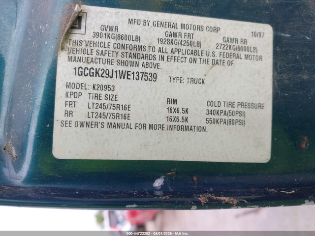 Chevrolet K2500 Fleetside
