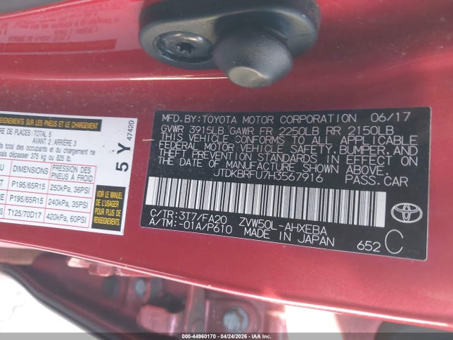 Toyota Prius Two