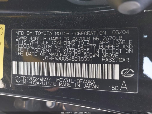 Lexus Es