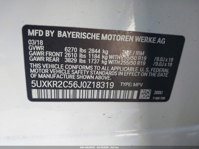 BMW X Series Sdrive35i
