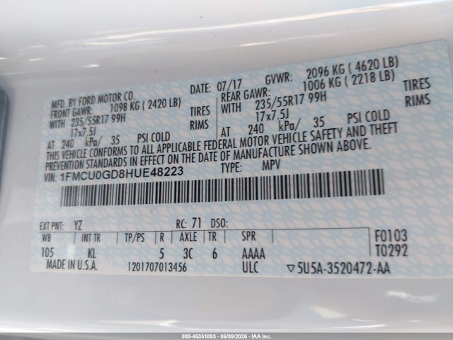 Ford Escape Se