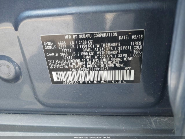 Subaru Outback 2.5i Premium
