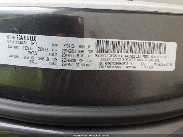Chrysler Pacifica Limited