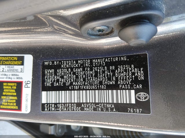 Toyota Camry Le