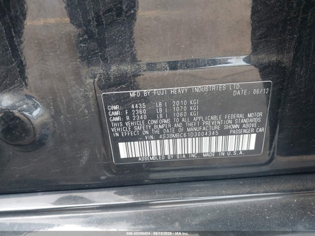 Subaru Legacy 2.5i Premium