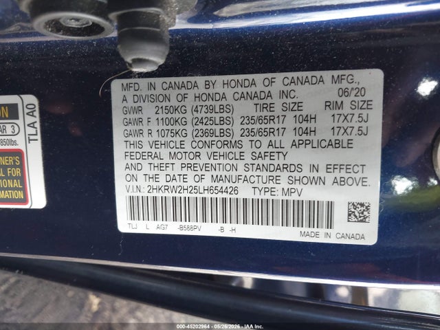 Honda CR-V Awd Lx