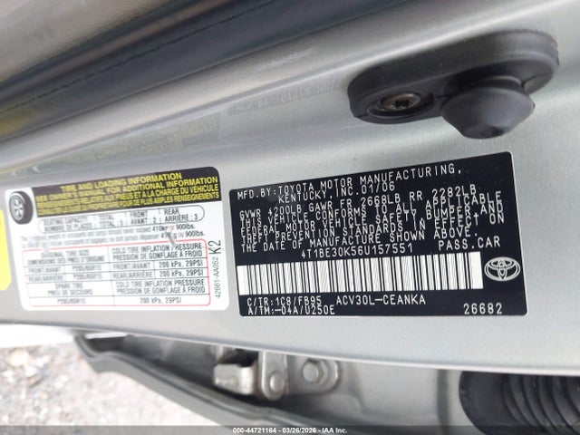Toyota Camry Le