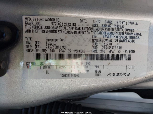 Ford Focus Se