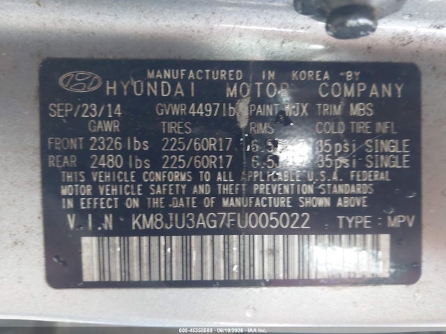 Hyundai TUCSON Se