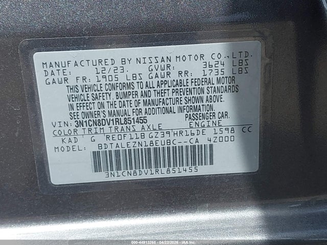 Nissan Versa 1.6 S
