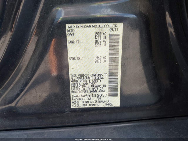 Nissan Altima 2.5 S