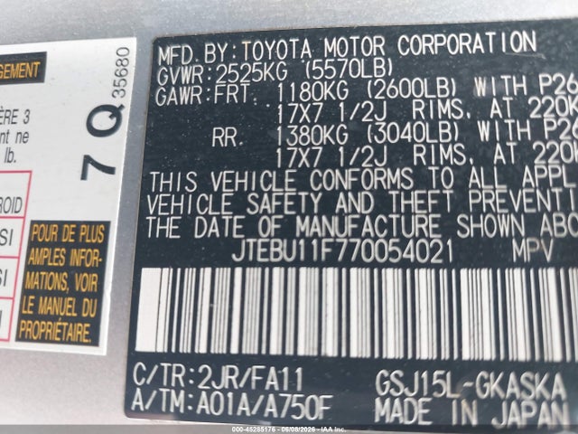 Toyota FJ Cruiser