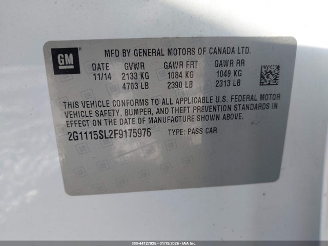Chevrolet Impala 1lt