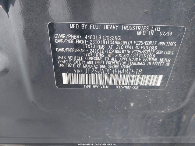 Subaru Forester 2.5i Premium