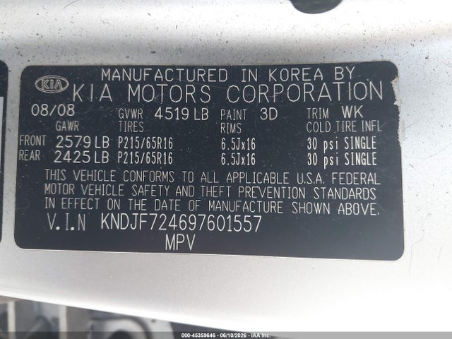 Kia Sportage Lx