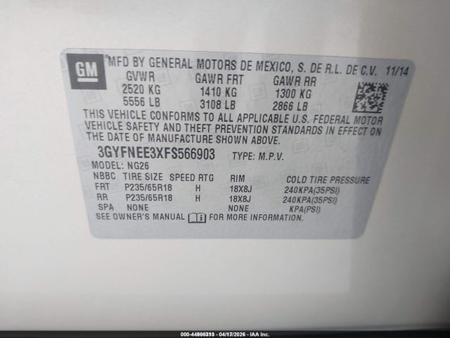 Cadillac SRX Luxury Collection