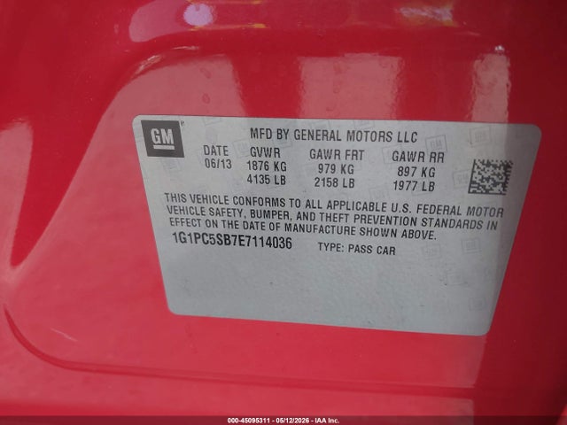 Chevrolet Cruze 1lt Auto