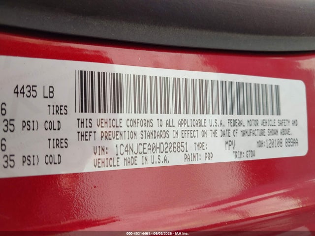 Jeep Compass Latitude Fwd