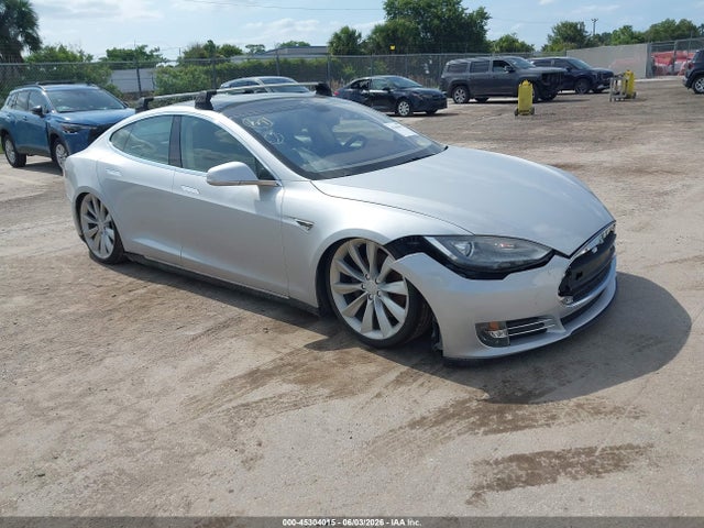 Salvage Tesla Model S Image