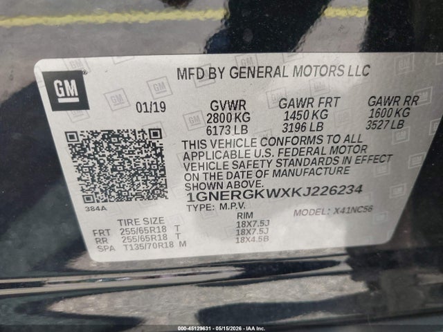 Chevrolet Traverse 1lt