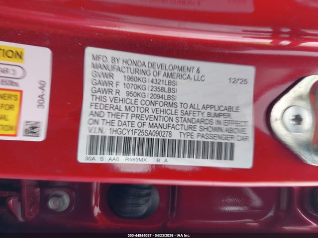 Honda Accord Lx