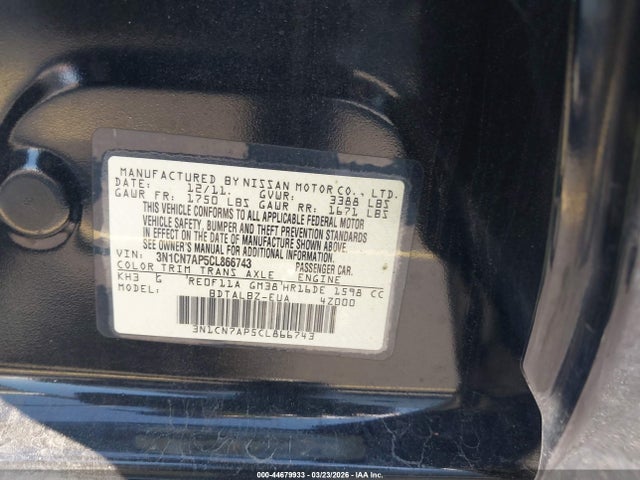 Nissan Versa 1.6 Sv
