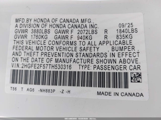Honda Civic Sport