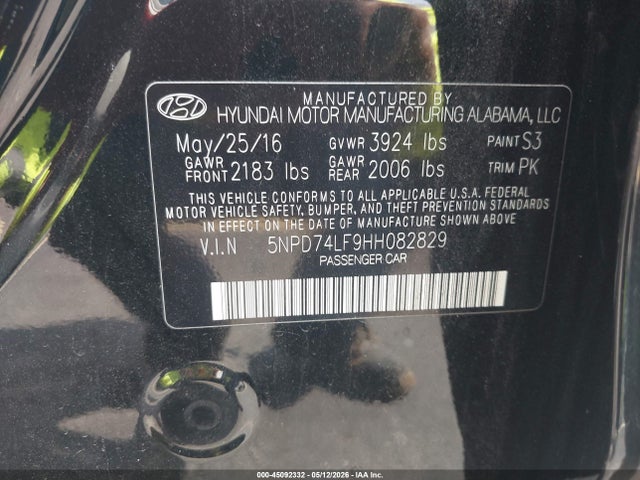 Hyundai ELANTRA Se