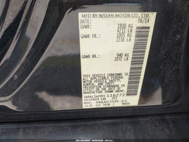 Nissan Altima 2.5 Sl