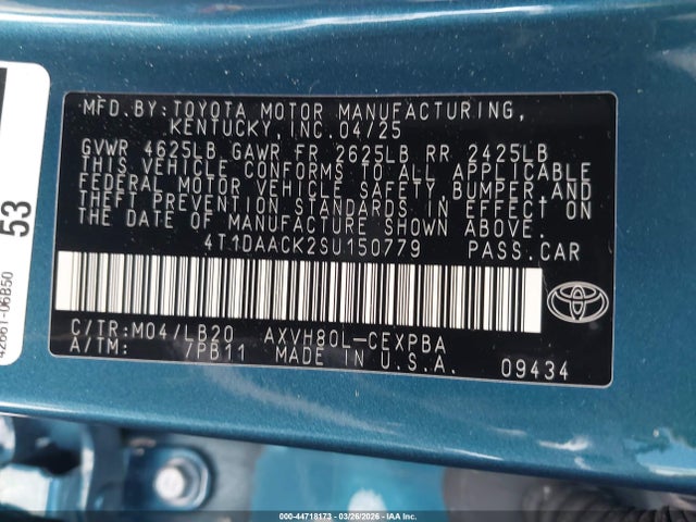 Toyota Camry Xse