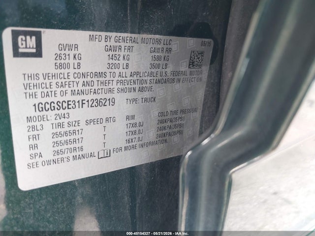 Chevrolet Colorado Z71