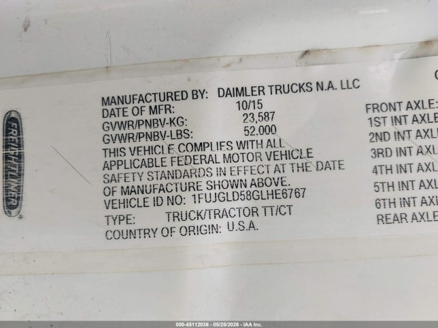 Freightliner Cascadia 125