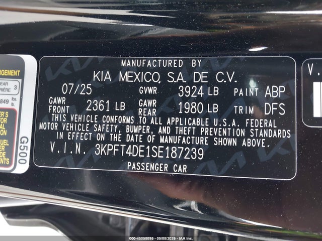Kia K4 Lxs