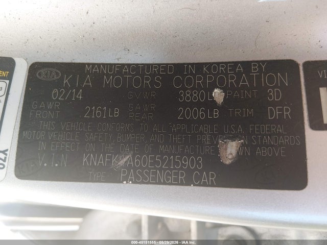 Kia Forte Lx