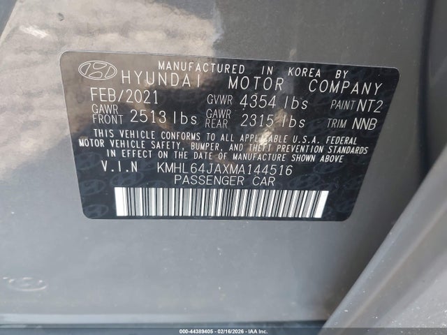 Hyundai SONATA Sel