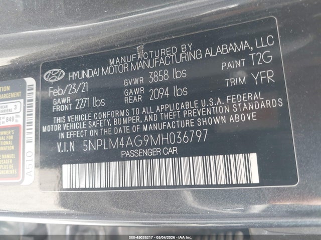 Hyundai ELANTRA Sel