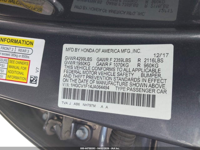 Honda Accord Lx