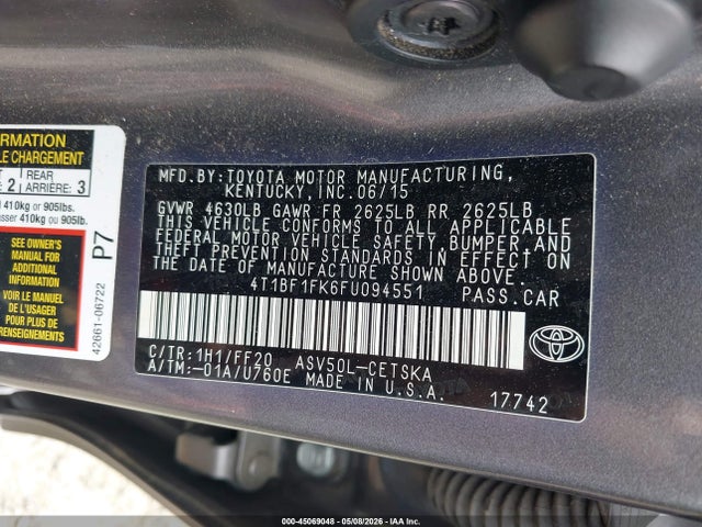 Toyota Camry Se