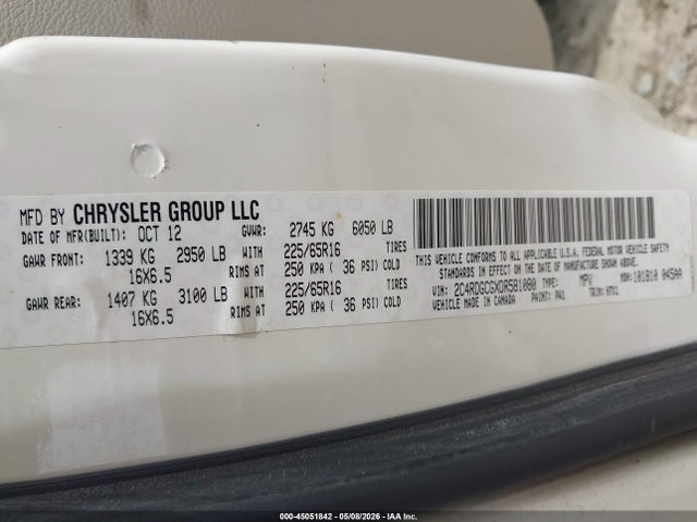 Dodge Grand Caravan Sxt