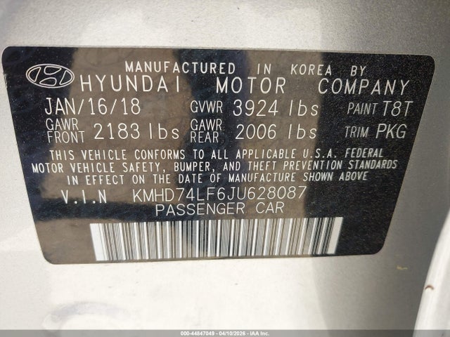 Hyundai ELANTRA Se