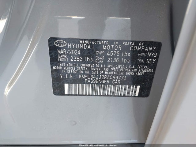 Hyundai SONATA Sel