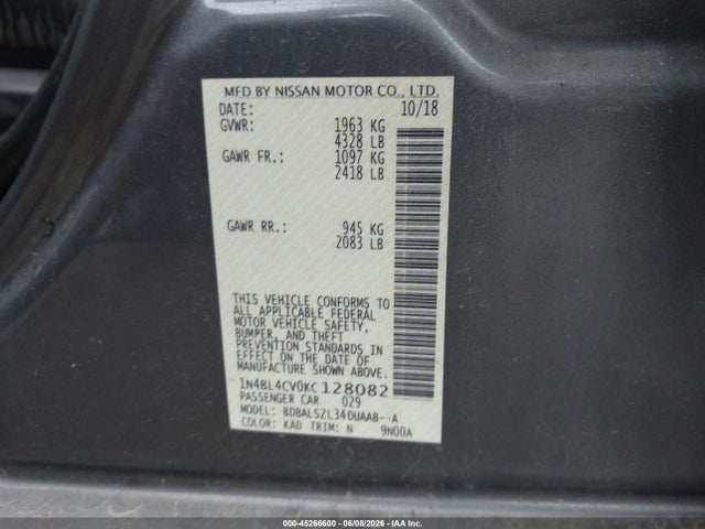Nissan Altima 2.5 Sr