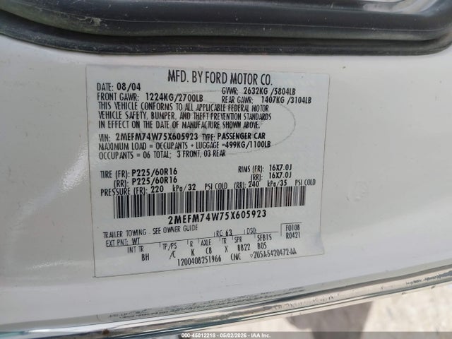 Mercury Grand Marquis Gs