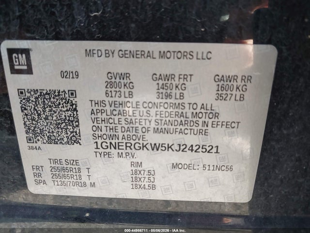 Chevrolet Traverse 1lt