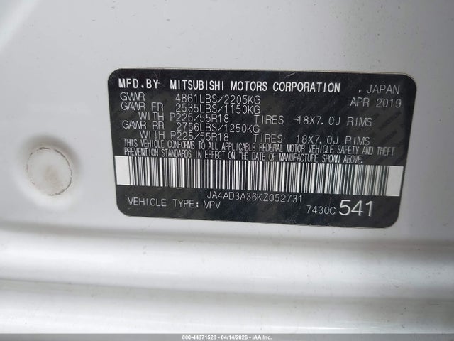 Mitsubishi Outlander Sel