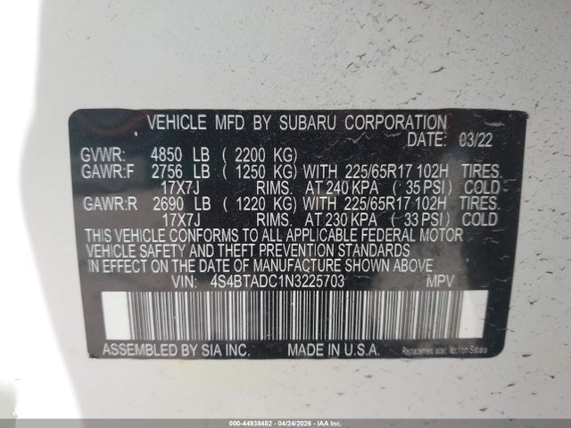 Subaru Outback Premium